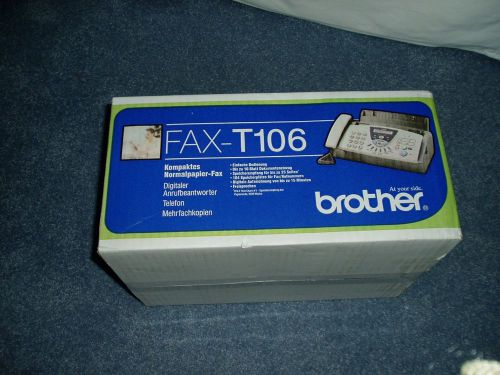 T106 fax machine - new, unopened box