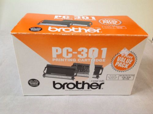 Brother Fax Print Cartridge 2 Pack PC-301 750/770/775/775SI/870MC/885MC