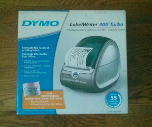 DYMO LabelWriter 400 Turbo Thermal Printer USB PC/Mac