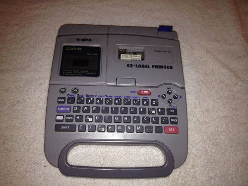 Casio KL-750 Label Maker - USED - Tested - Works - VGC