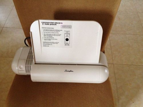 Swingline Commercial Electric Two Hole Punch