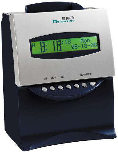 Acroprint es1000 self totaling time recorder clock for sale
