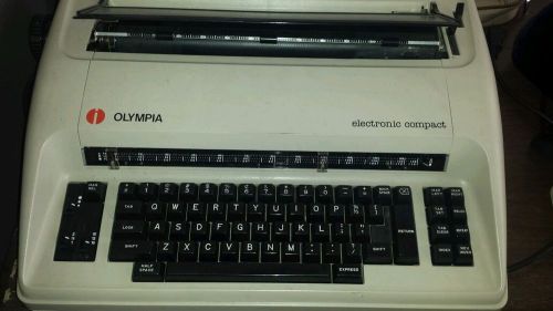 Olympia electrical  typewriter