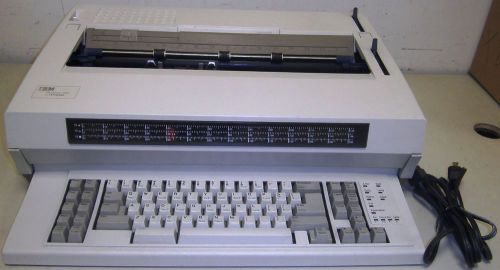 IBM Wheelwriter 1500 Typewriter 6783-011 96 Characters w/Ribbon Correcting Tape