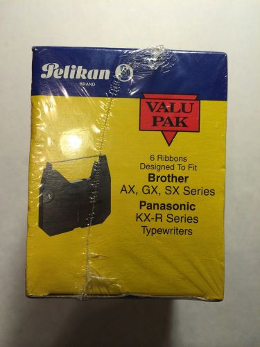 Black Correctable Cartridge Ribbons for Brother And Panasonic Typewriters