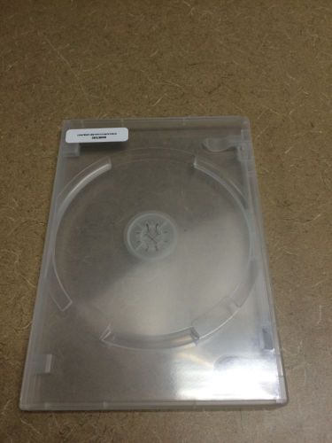 LOT of 38 Blank Plastic DVD / CD Disc Cases Clear MIX of 1, 2, 3 and 4 cap