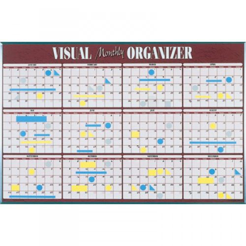AtAGlance Visual Organizer Monthly VISUBoard Planning System