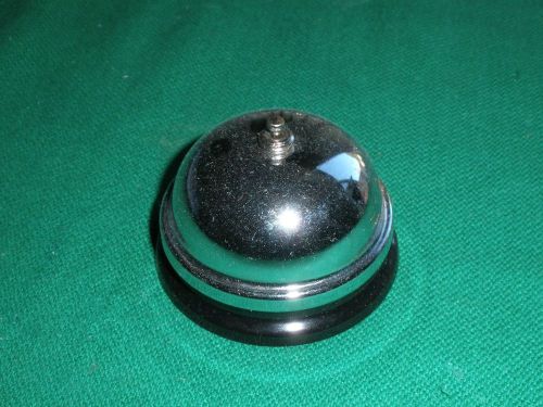 Vintage Collectible Stainless Steel Call Bell / Service / Counter / Table Bell