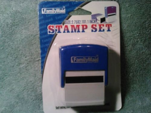 New for Office desk work job school Ink Stamper &#034;PAID&#034; self inking No Mess