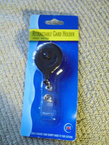 RETRACTABLE ID/CARD HOLDER - NEW