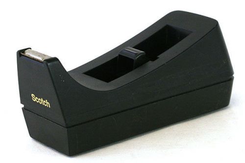 Scotch Tapes Black Desk Top Tape Dispenser