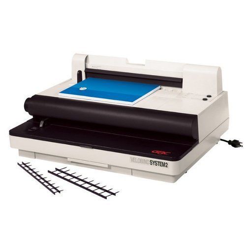 Gbc velobind system two binding machine - 9707030 free shipping for sale