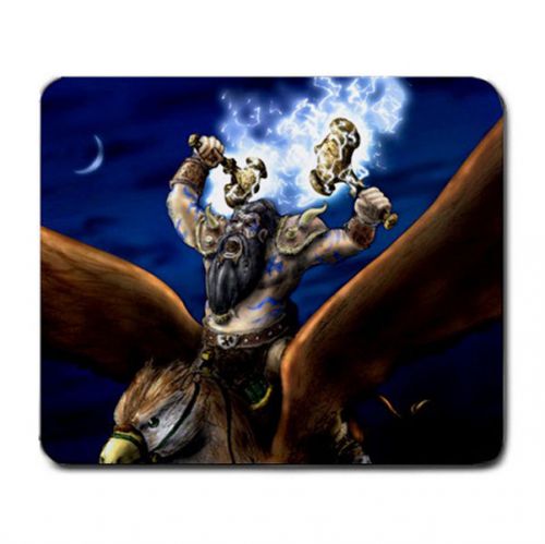 magical Metal steel hammer warrior vibrant pc mouse pad