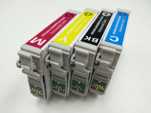 4 x NON-OEM Remanufactured 126 INK Cartridges for Epson WF-3520 WF-3540 WF-3530