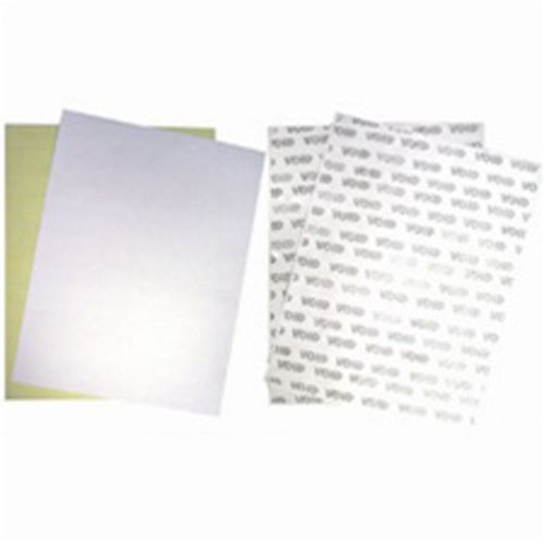 BLUEV2P Void Security Papers 8.5 x 1-24# Blue Sheet Package 2 Part NCR, 250 sets