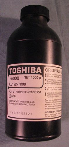 Genuine toshiba d-6000 developer 1500 g 6le19277000 new dp-5200/6000/7200/8500 for sale