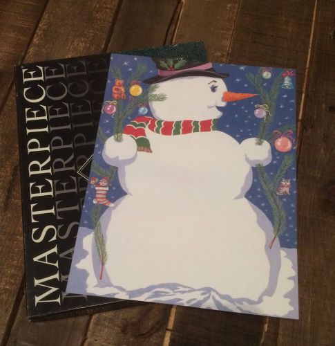 Paper Direct Masterpiece Holiday Desktop Design Papers &#034;Frosty&#034;