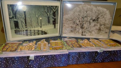 NEW Peter Pauper Press Deluxe Holiday Cards - (4 boxes)