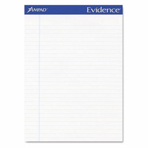 Ampad Evidence Pastels Pads, Legal/Letter, Blue, 12 - 50-Sheet Pads (TOP20670)