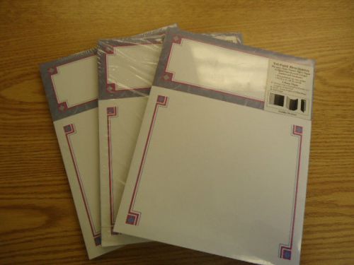 Tri-Fold Brochures: Milan Slate- 3 Packets; Contains 100 sheets