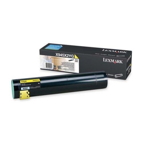 Lexmark - bpd supplies x945x2yg yellow toner cartridge for for sale