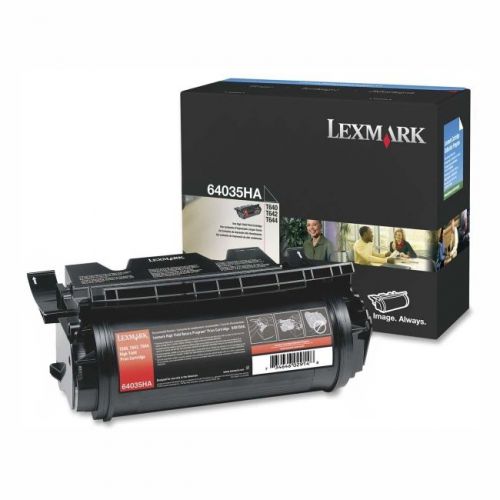 Lexmark - bpd supplies 64035ha black high yield print cart for for sale