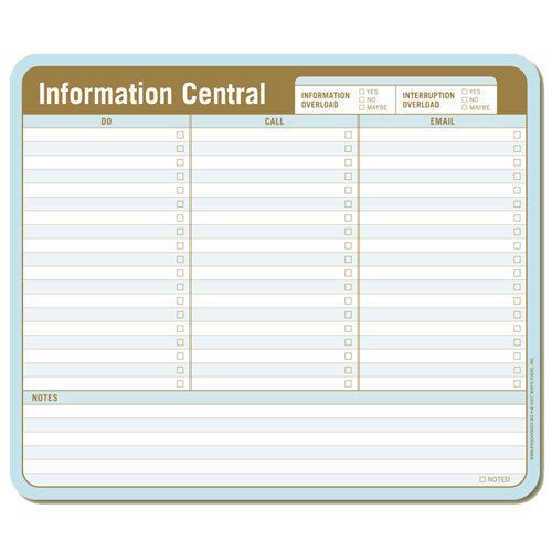 60-Sheet To-Do List Paper Note and Mouse Pad Computer Accessory