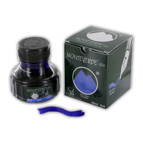 Monteverde 90ml Fountain Pen Ink Bottle, Blue (G308BU)