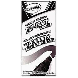 Dry Erase Chisel Tip Marker, 12/Pack, Red, Dry Erase, 12