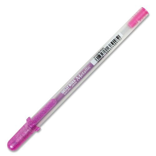Sakura Of America Metallic Gel Ink Pen - 0.8 Mm Pen Point Size - Pink (sak38918)