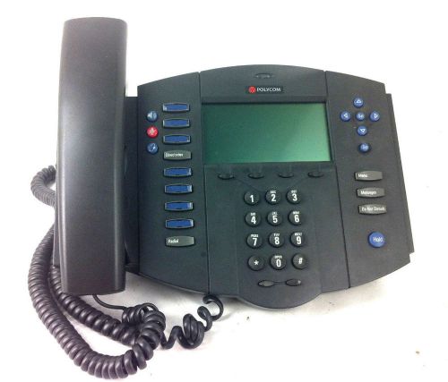 Lot 2 Polycom Soundpoint IP 501 IP Phones With Power Adapters