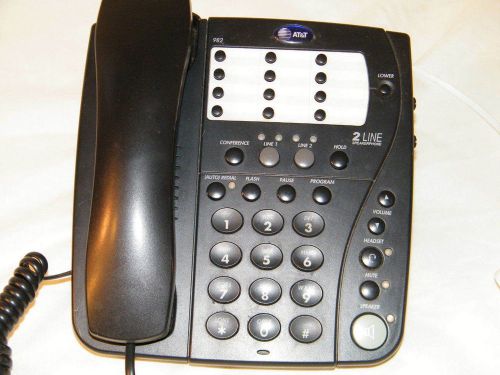 AT&amp;T 982 2-Line Corded Office Speakerphone