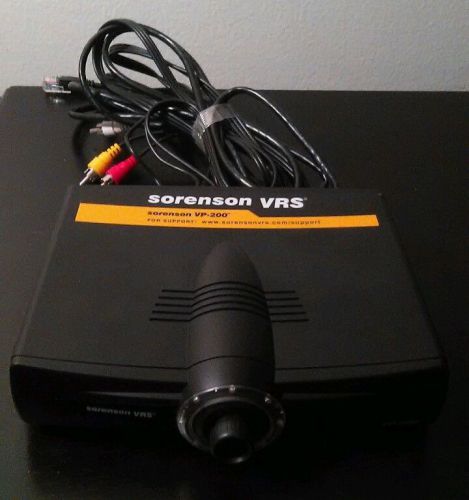 SORENSON VRS VP-200 VIDEOPHONE (GREAT CONDITION)