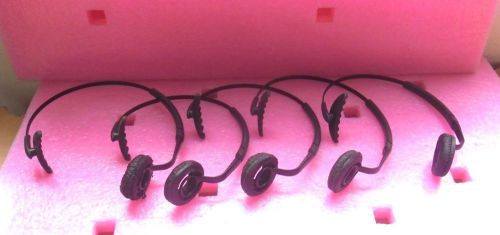 Lot Of 5 Plantronics CS50/55 Headband (Uniband) and Ear Cushion