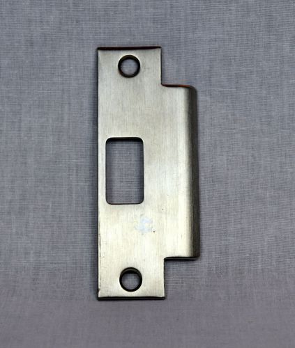 Stainless steel mortise lock strike plate passage door hardware baldwin schlage for sale