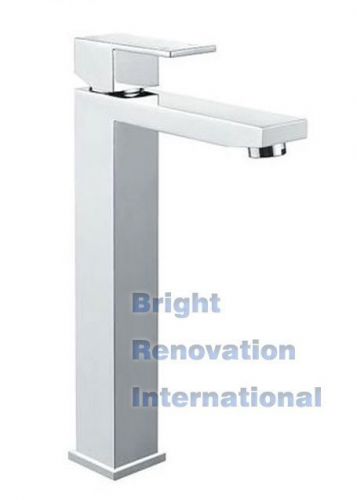 Wels square cooby wide plantform bathroom high tall basin flick mixer tap faucet for sale