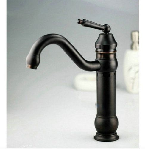 Bathroom Vessel Sink Taps Mixers Single Handle Deck Mounted Oil Rubbed Finish
