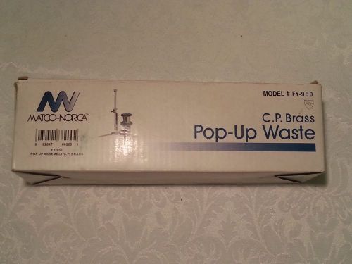 Matco-Norca Pop-Up Waste Assembly FY-950