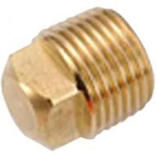 Brass Pipe Plug 3/8 Sq Head Lf ANDERSON METAL CORP Brass Pipe Plugs 756109-06