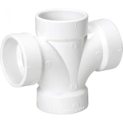 DWV PVC Double Sanitary Tee 1-1/2&#034; 92182 National Brand Alternative 92182
