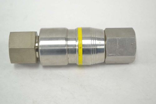 Swagelok qtm8-316 connect coupler stainless 1 in npt hydraulic fitting b340498 for sale