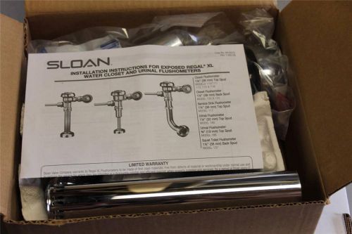 Sloan 110xl 1-1/2&#034; 3.5 gpf regal flushometer closet flush valve- new more avail for sale