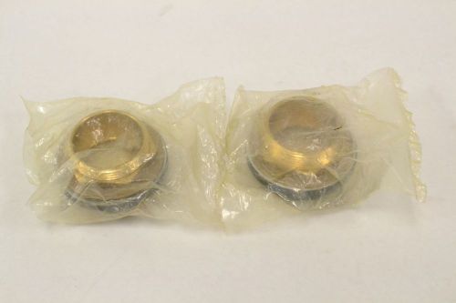 LOT 2 NEW PLUMBING PRODUCTS C81 1-1/2IN CLOSET SPUD P/P BRASS B319296