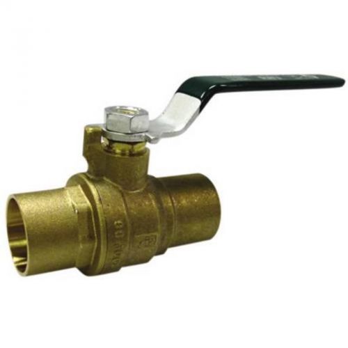 RWV Brass Ball Valve With Solder Ends  1/2&#034;  Lead Free 5595AB-.5 Red-White Valve