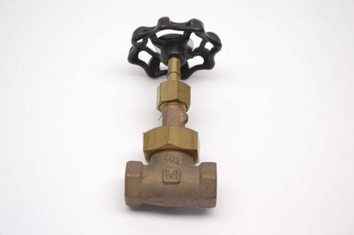 New hammond ib413t 300 wsp 3/8 in npt 150 bronze threaded globe valve b443875 for sale