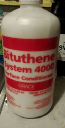 Bituthene system 4000 surface conditioner grace products concentrated 2.3 l. for sale