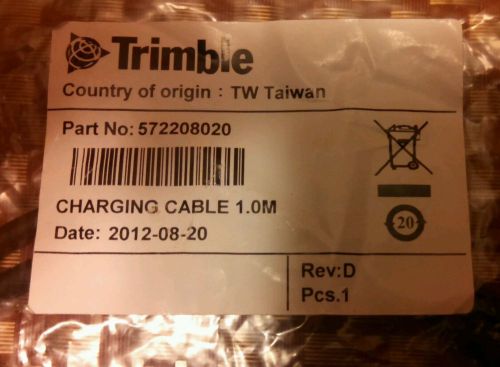 Trimble 4 pin 1 meter charging 572208020 brand new for sale