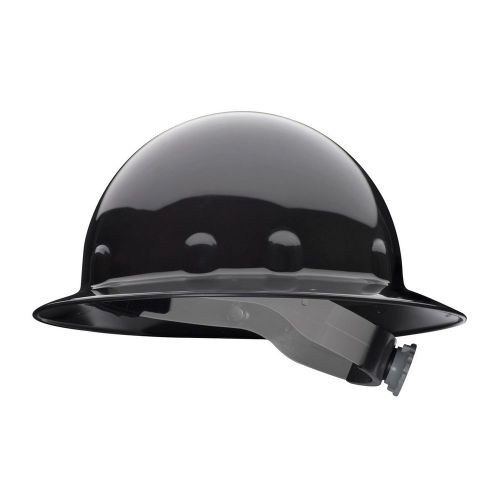 Fibre metal e1rw full brim hard hat-ratchet suspension black e1rw11a000 for sale