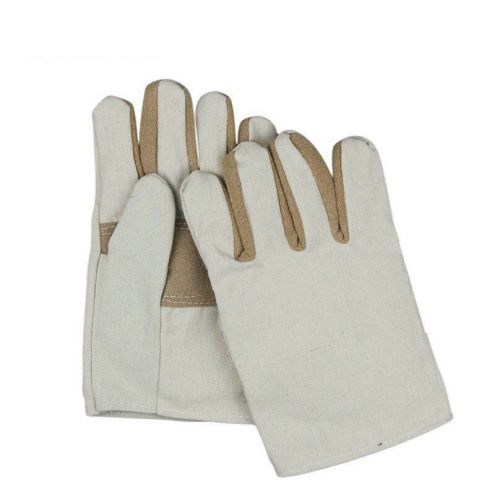 10 Pairs Men&#039;s Canvas Practical Durability Protective Work Glove Gloves LYRC0005