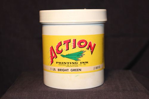ACTION - Commercial Offset Printing Ink - 1 lb -Pantone 201 - Burgundy #8530